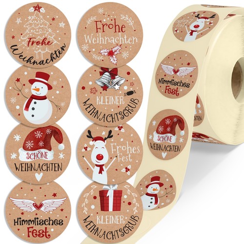 Aufkleber weihnachten 500 - weihnachten, st