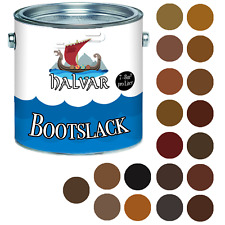 Halvar PU Bootslack GLÄNZEND Braun RAL 8000 - 8020 Yachtlack GFK & Kunststoff