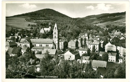 Graslitz gesamtansicht 1939 - gesamtansicht,,