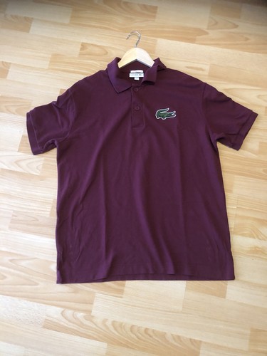 Lacoste poloshirt dunkelrot - poloshirt,,