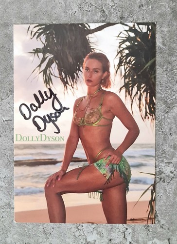Dolly dyson autogrammkarte - dolly,
