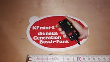 Alter Aufkleber BOSCH Funk