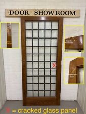 Altholz-Haustür Bleiglas 2005