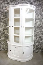 Buffetschrank Küchenschrank Schrank Vitrine Shabby chic Weiß Landhausstil