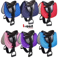 L-Sport Sattel für Holzpferd Stehpferd mit Zubehör