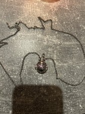 Engelsrufer-Kette Silber mit Rosa Klangkugel