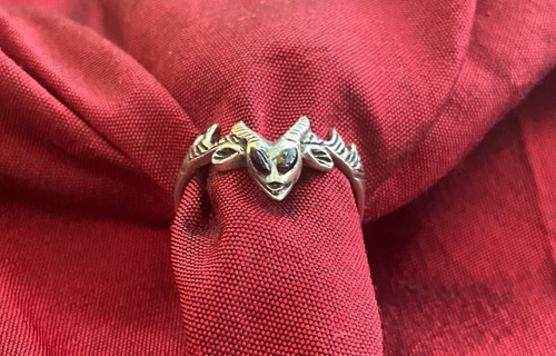 Rind gothic drachen silber 925 - gothic,