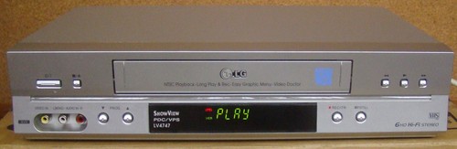 Vhs videorecorder lv4747 - lg,