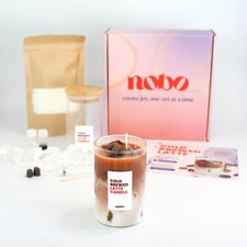 Iced Kaffee Latte Kerze selber