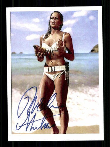 Ursula andress autogrammkarte - ursula,