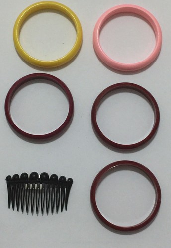 Lote pulseras peineta - pulseras,
