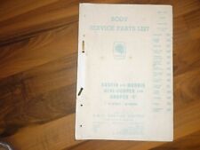 MINI Body Ersatzteilkatalog 60