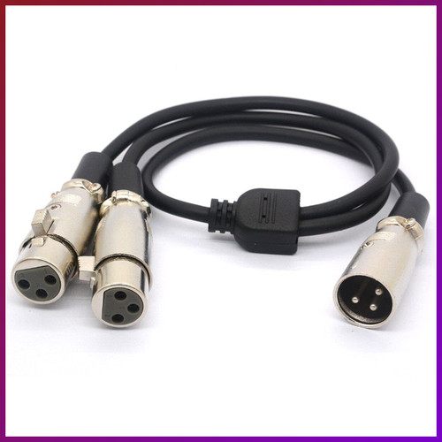 Xlr splitter adapter - y-splitter,