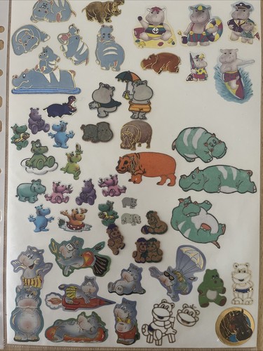 Nielpferde,Set,Sticker90er,Zde