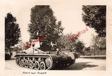 Deutscher Panzer I Balkenkreuz Fahrt zu Front Lublin Polen