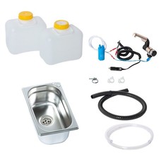12V Camping Spüle Technik Set