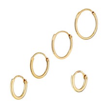 ECHTE gelb GOLD 585 CREOLEN