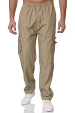 Herren Cargo Hose  Stoffhose