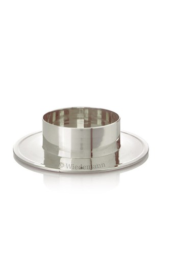 Kerzenhalter silber poliert - kerzenhalter,