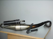 Peugeot 50 2T Roller Auspuff Tuning Leovince Hand Made TT Gebraucht E-Gutachten 