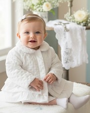 Baby Taufmantel Mädchen Gr.74