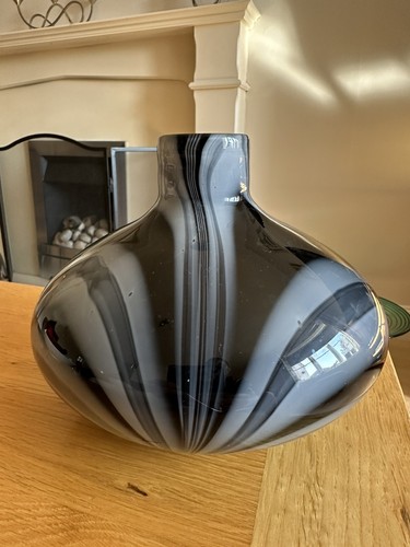 Vintage murano stil - murano, schwarz