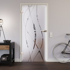 Komplettset Glastür Design