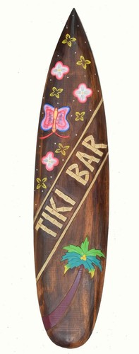 Surfboard 100cm mit tiki bar - 100cm,
