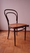 2x Thonet Modell 214 - Wiener Kaffeehausstühle - Bugholz Klassiker Buche gebeizt