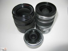 3x Olympus / Lumix Objektive (Dummy) - zur Dekoration Micro-Four-Third / MFT