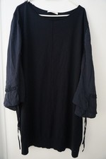 Dorothee Schumacher Strick Seide Kleid  / dunkel Blau  Gr 6 gut erhalten