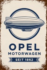 Blechschild OPEL 30 x 20 cm