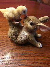 Deko Ostern Dekoration Figur Tischdeko Osterhase Küken  modern Osterschmuck top