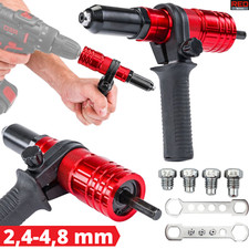 Nietgerät Nieten Aufsatz Blindnietaufsatz für Bohrmaschine Akkuschrauber Set