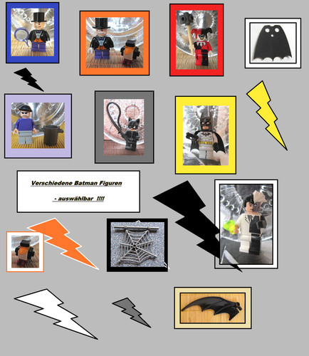 Lego batman figuren - batman, wählen