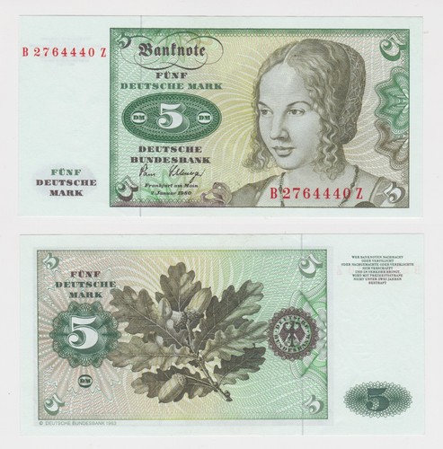 T143689 banknote deutsche - t143689, 5