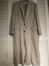 Zara Leinenmantel 100% Leinen