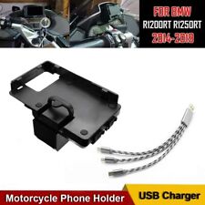 Motorrad USB Ladegerät Handy Navi Halter Halterung für BMW R1200RT 2014-UP DA