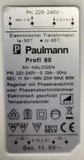 Original Paulmann Transformator Profi 80 Halogen Trafo 80 Watt Halogentrafo N13