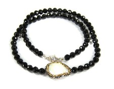 Damen Halskette Edelstein