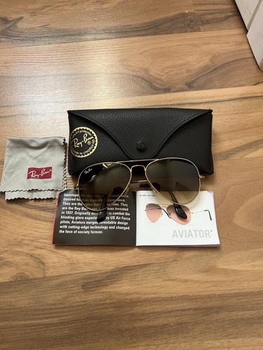 Ray ban aviator made in - 55-14,
