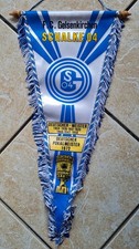 Schalke 04 Stoff Wimpel 1972 Fussball Fan Banner Pin Artikel fahne S04 Ultras ge
