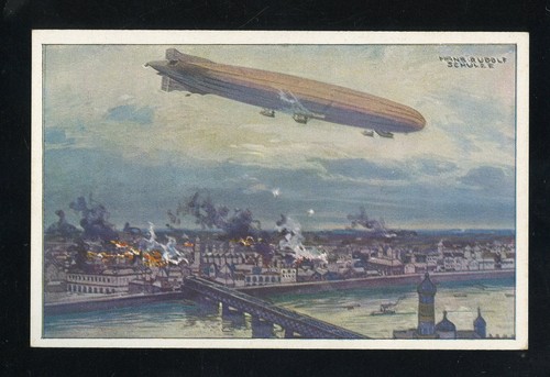 Zeppelin postkarte deutscher - postkarte,