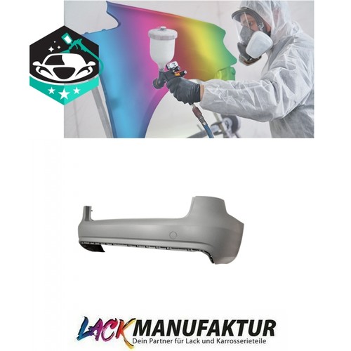 Lackiert stoßstange hinten - lackiert,