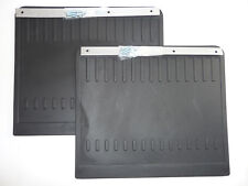 2 Schmutzfänger Schmutzlappen Spritzschutz LKW Gummi 350x300 mm  35 x 30 cm