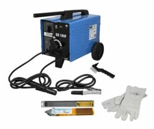 GÜDE 00750 Elektrodenschweiß-Set Elektrodenschweißgerät Schweißgerät GE 185F