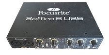 Focusrite Saffire 6 USB Audio Interface Audioschnittstelle externe Soundkarte