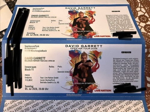 David garrett open air tour - garrett,