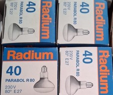 4*Reflektorlampe Parabol R 80 E27
