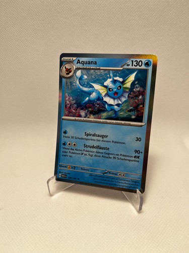Pokemon karte 151 aquana - pokemon,